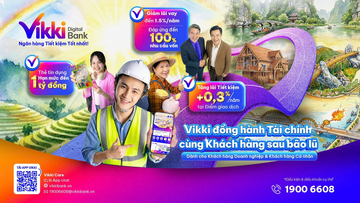 Vikki Bank tiếp tục triển khai gói tín dụng 10.000 tỷ đồng