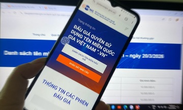 Lần đầu tiên đấu giá tên miền hiếm 2 ký tự quốc gia “.vn”