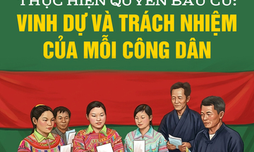 Thực hiện quyền bầu cử: Vinh dự và trách nhiệm của mỗi công dân