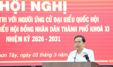 Chủ tịch Quốc hội Trần Thanh Mẫn: Ưu tiên gỡ nút thắt thể chế cho TP. Hồ Chí Minh