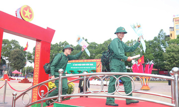 Đắk Lắk: Hơn 4.600 thanh niên lên đường nhập ngũ