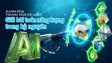 Xanh hóa trung tâm dữ liệu: Giải bài toán năng lượng trong kỷ nguyên AI