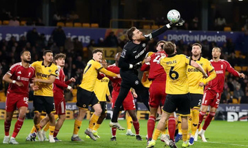 Vòng 29 Ngoại hạng Anh 2025/2026: Liverpool gục ngã trước đối thủ Wolves 