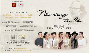 ‘Nối vòng tay lớn’: Điểm hẹn người yêu nhạc Trịnh Công Sơn