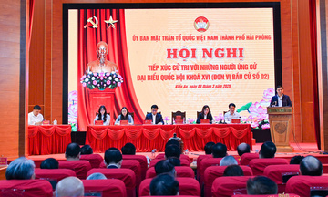 Cử tri đánh giá cao chương trình hành động ứng cử đại biểu Quốc hội khóa XVI của Quyền Bộ trưởng Lê Mạnh Hùng