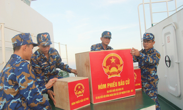 20 khu vực ở Trường Sa hoàn thành bầu cử sớm trong ngày 8/3