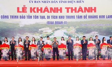 Thủ tướng dự lễ khánh thành dự án bảo tồn, tôn tạo di tích Him Lam