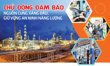 Longform: Chủ động đảm bảo nguồn cung xăng dầu, giữ vững an ninh năng lượng