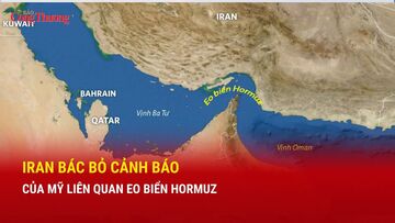 Iran bác bỏ cảnh báo của Mỹ liên quan Eo biển Hormuz