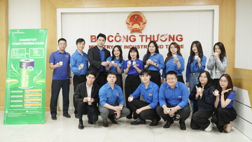 Chùm ảnh: Tuổi trẻ Bộ Công Thương lan tỏa lối sống xanh