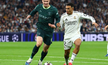 Federico Valverde lập hat-trick, Real Madrid 'đánh bại' Man City