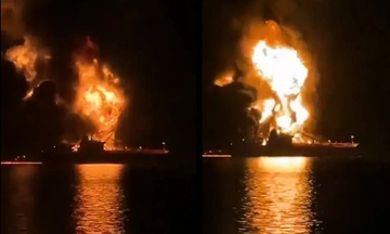 Iran phóng tên lửa dồn dập vào Israel, eo biển Hormouz căng thẳng