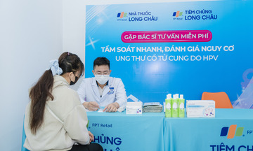 Long Châu tầm soát HPV miễn phí cho hơn 500 phụ nữ