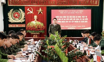 Lai Châu: Chủ động từ sớm, tăng cường bảo đảm an ninh bầu cử