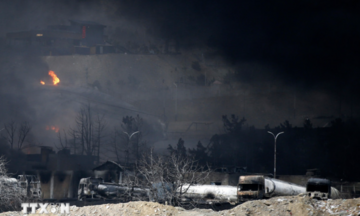 Mỹ không kích Đảo Kharg, cảnh báo tấn công hạ tầng dầu mỏ Iran