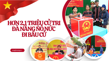 Một số hình ảnh cử tri Đà Nẵng tham gia bầu cử