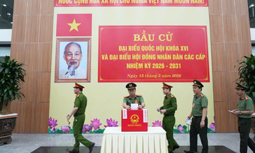 Đơn vị hoàn thành bầu cử sớm nhất tại thành phố Huế