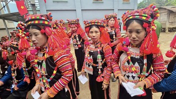 Rộn ràng ngày hội non sông ở vùng biên Lai Châu