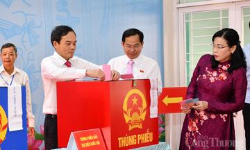 Gần 9,7 triệu cử tri TP. Hồ Chí Minh thực hiện quyền bầu cử