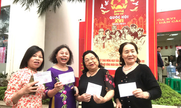 Hà Nội: Cử tri phấn khởi, tin tưởng lựa chọn được đại biểu xứng đáng