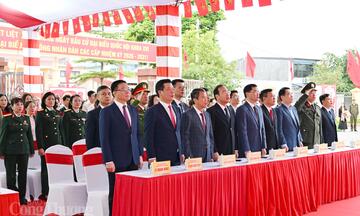 Quyền Bộ trưởng Bộ Công Thương Lê Mạnh Hùng tham gia bầu cử tại TP. Hải Phòng 