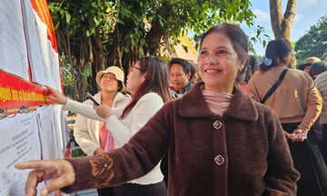 Đắk Lắk: Tỷ lệ người dân đi bầu cử đạt gần 99%