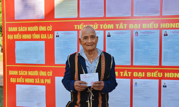 Bầu cử ở Gia Lai: Ngày hội đoàn kết của đồng bào dân tộc thiểu số