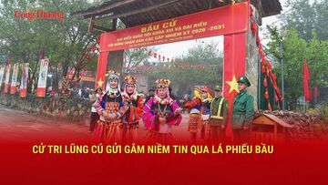 Cử tri Lũng Cú gửi gắm niềm tin qua lá phiếu bầu
