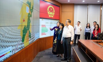 Không khí bầu cử sôi nổi, tiến độ cập nhật dữ liệu nhanh chóng