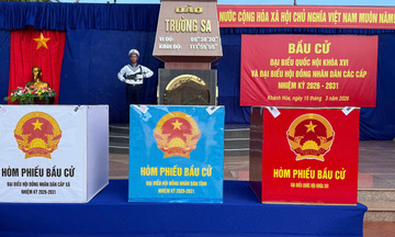 Hơn 1,65 triệu cử tri tỉnh Khánh Hòa tham gia bầu cử