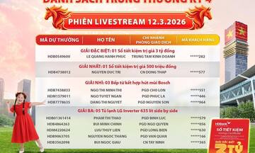 Chủ nhân giải thưởng 3 tỷ đồng của HDBank chính thức lộ diện
