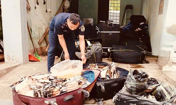 Liên tiếp phát hiện, xử lý thực phẩm nhập lậu tại các cửa khẩu