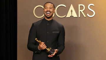 Diễn viên Michael B.Jordan gây bất ngờ tại giải Oscar 2026