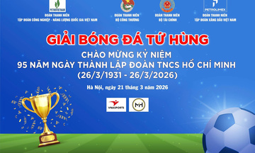 Sắp diễn ra Giải bóng đá tứ hùng chào mừng Ngày thành lập Đoàn 26/3