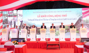 Thành phố Huế: Khởi công 3 trường nội trú liên cấp tại A Lưới