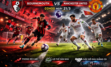 Nhận định Bournemouth với MU: 'Cái bẫy' Vitality chờ Quỷ đỏ