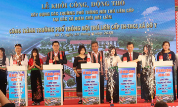 Quảng Ngãi: Khởi công xây dựng 5 trường học biên giới 1.100 tỷ đồng