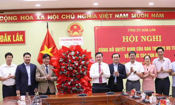 Ông Đỗ Hữu Huy được chỉ định giữ chức Bí thư Đảng uỷ UBND tỉnh Đắk Lắk