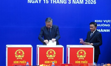 Các Ủy viên Bộ Chính trị, Ban Bí thư trúng cử đại biểu Quốc hội khóa XVI