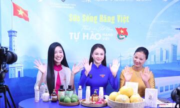 Diễn viên Lương Thị Thu Trang đồng hành cùng 'Sức sống hàng Việt'