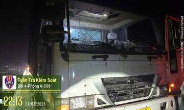 Công an làm rõ 6 đối tượng ném đá vỡ kính xe trên cao tốc Bắc - Nam