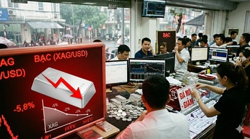 Giá bạc thế giới giảm mạnh, thị trường chờ tín hiệu đảo chiều?