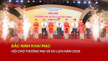Bắc Ninh khai mạc Hội chợ Thương mại và Du lịch năm 2026