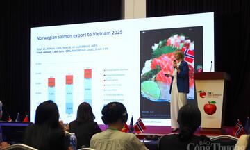 Việt Nam được kỳ vọng là điểm sáng tăng trưởng của cá hồi Na Uy 