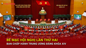 Bế mạc Hội nghị lần thứ hai Ban Chấp hành Trung ương Đảng khóa XIV