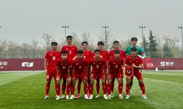 U23 Việt Nam chia điểm đáng tiếc trước U23 Triều Tiên tại giải CFA Team China