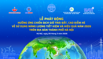 Hà Nội hưởng ứng Giờ Trái đất 2026, lan tỏa thông điệp xanh