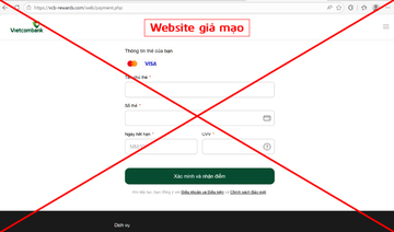 Vietcombank phát cảnh báo tới toàn bộ khách hàng