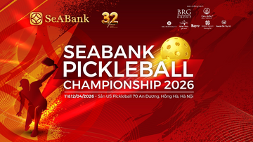 SeABank tổ chức giải Pickleball Championship 2026 gây quỹ học bổng
