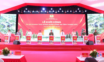 Thanh Hóa khởi công doanh trại Công an tỉnh, đáp ứng yêu cầu mới